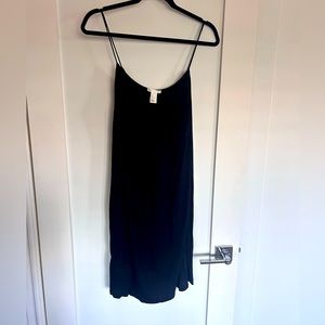 H&M black spaghetti strap dress. Size large